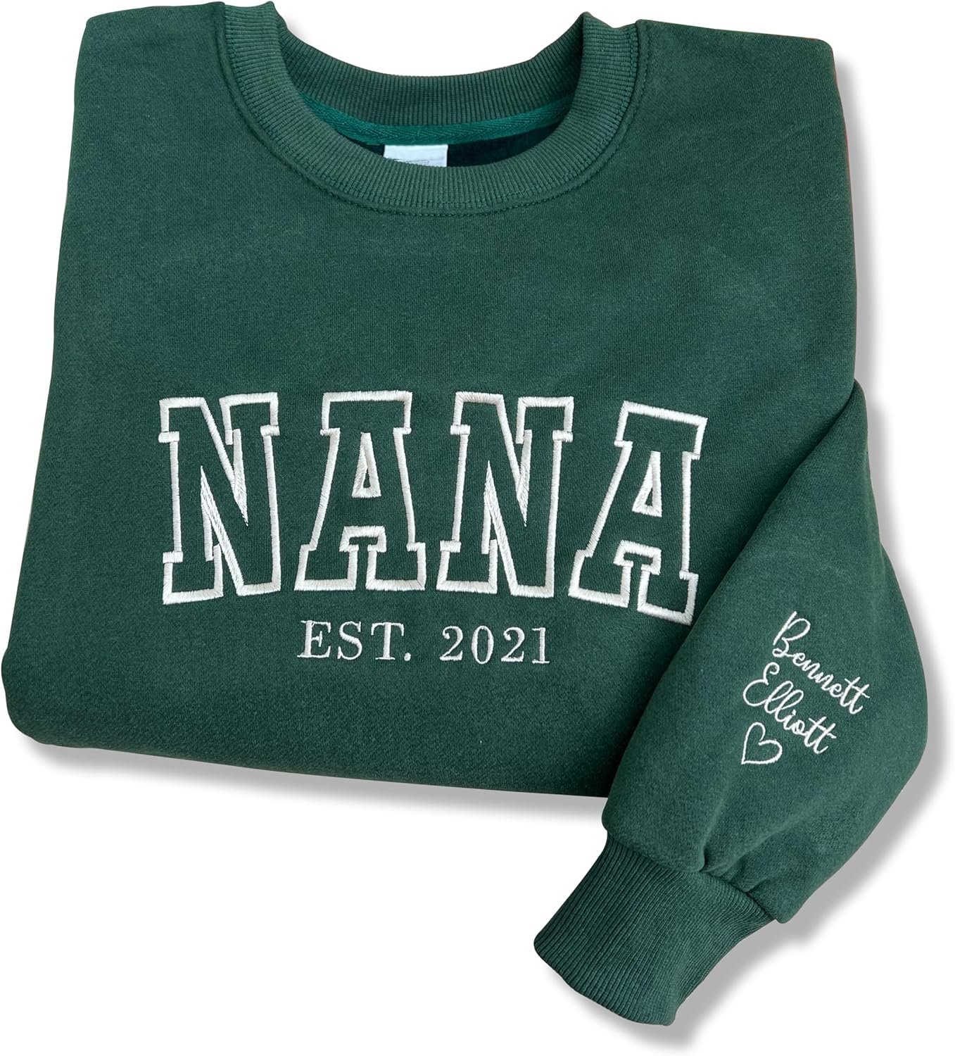 Personalized Grandma Hoodie with Grandkids' Names - Perfect Nana Gift