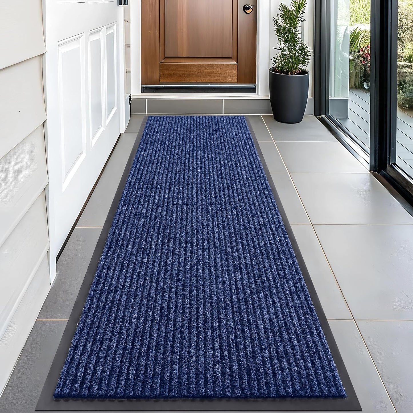 OLANLY Waterproof Heavy Duty Doormat for Indoor Outdoor Use
