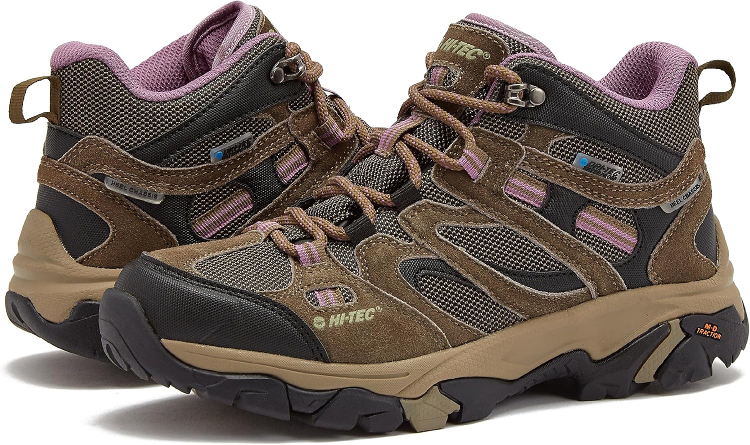 HI-TEC Women's Waterproof Hiking Boots: Lightweight Trail Shoes