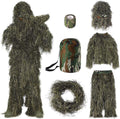 Seeutek 5 in 1 Ghillie Suit - 3D Forest Green Camouflage