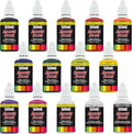 Airbrush Paint Set 12 Color Transparent - Ready to Spray