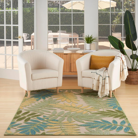 Nourison Aloha Floral Indoor/Outdoor Area Rug for Any Space