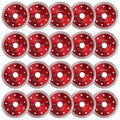 20 PCS Diamond Saw Blades for Precision Cutting of Tiles