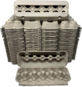 Cackle Hatchery Vented Paper Pulp Egg Cartons Holds 1 Dozen - 72 Pack