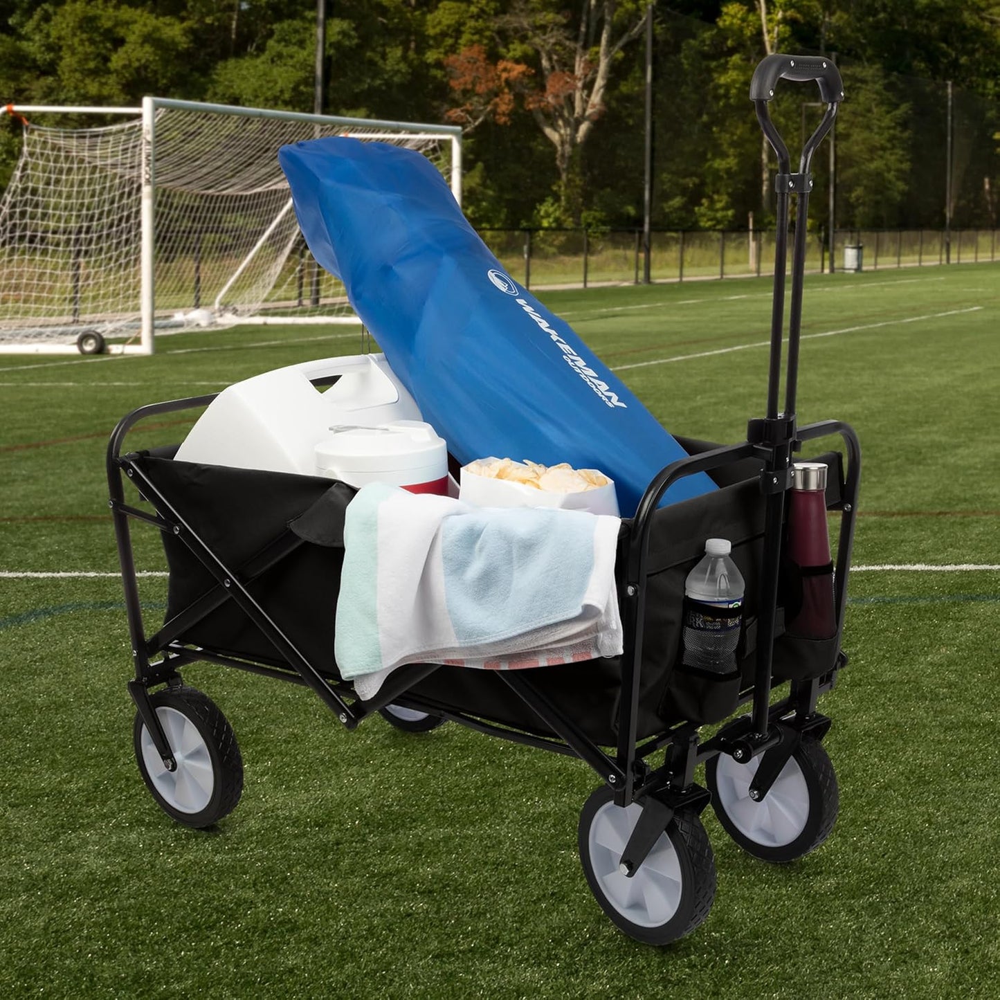 Pure Garden Collapsible Wagon - Portable & Foldable