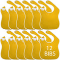Large Waterproof Baby Bibs for 1-4 Years Old - Wide Coverage