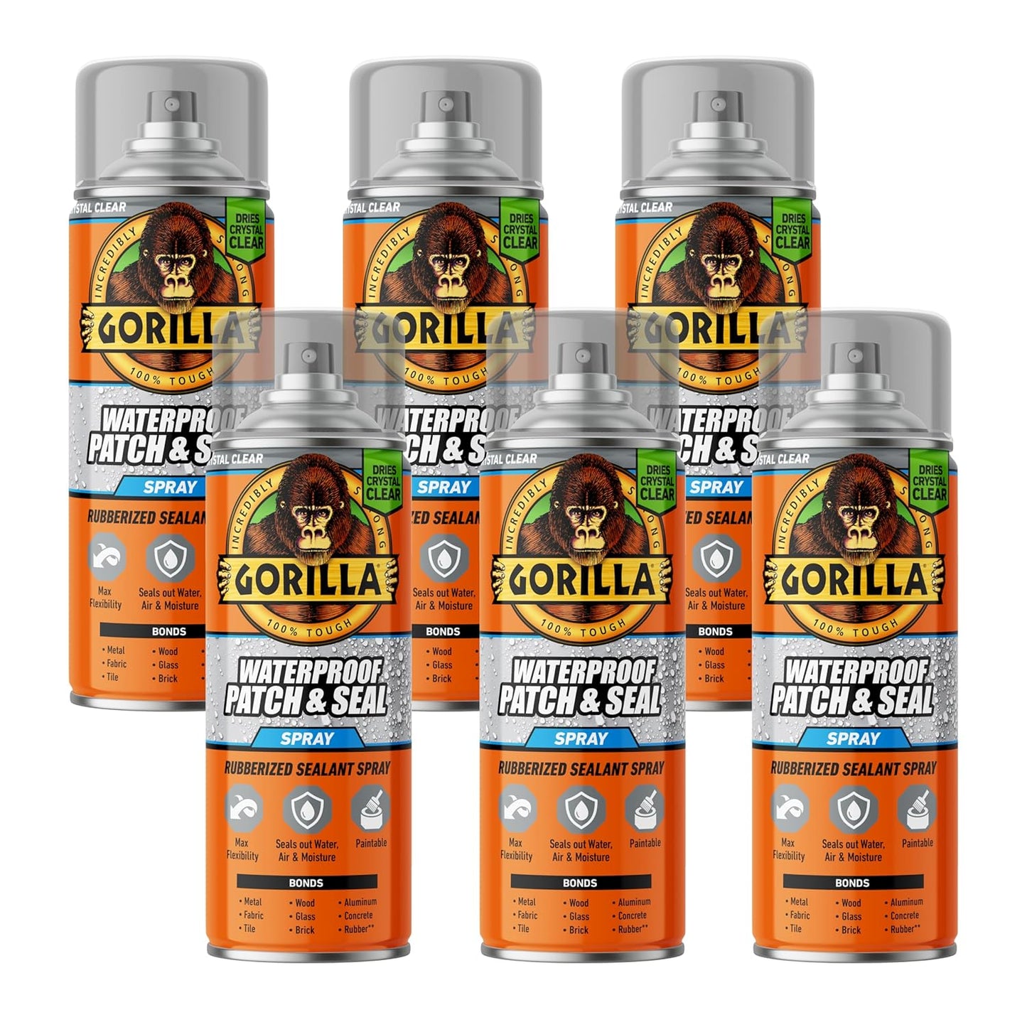 Gorilla Waterproof Patch & Seal Spray for Ultimate Protection