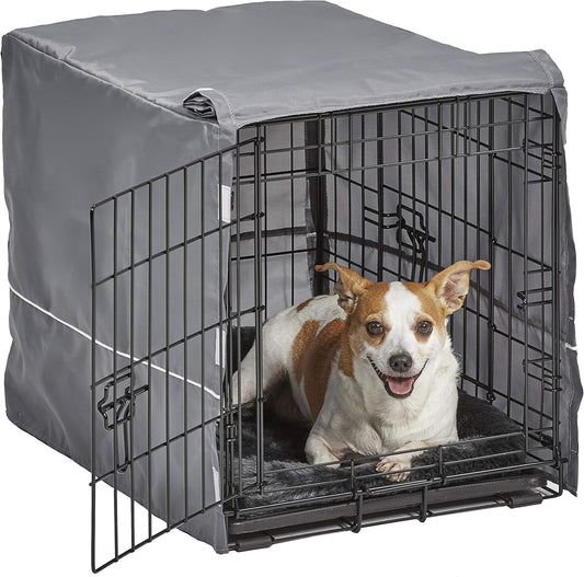 MidWest Double Door 24-inch Dog Crate Kit for Small Breeds
