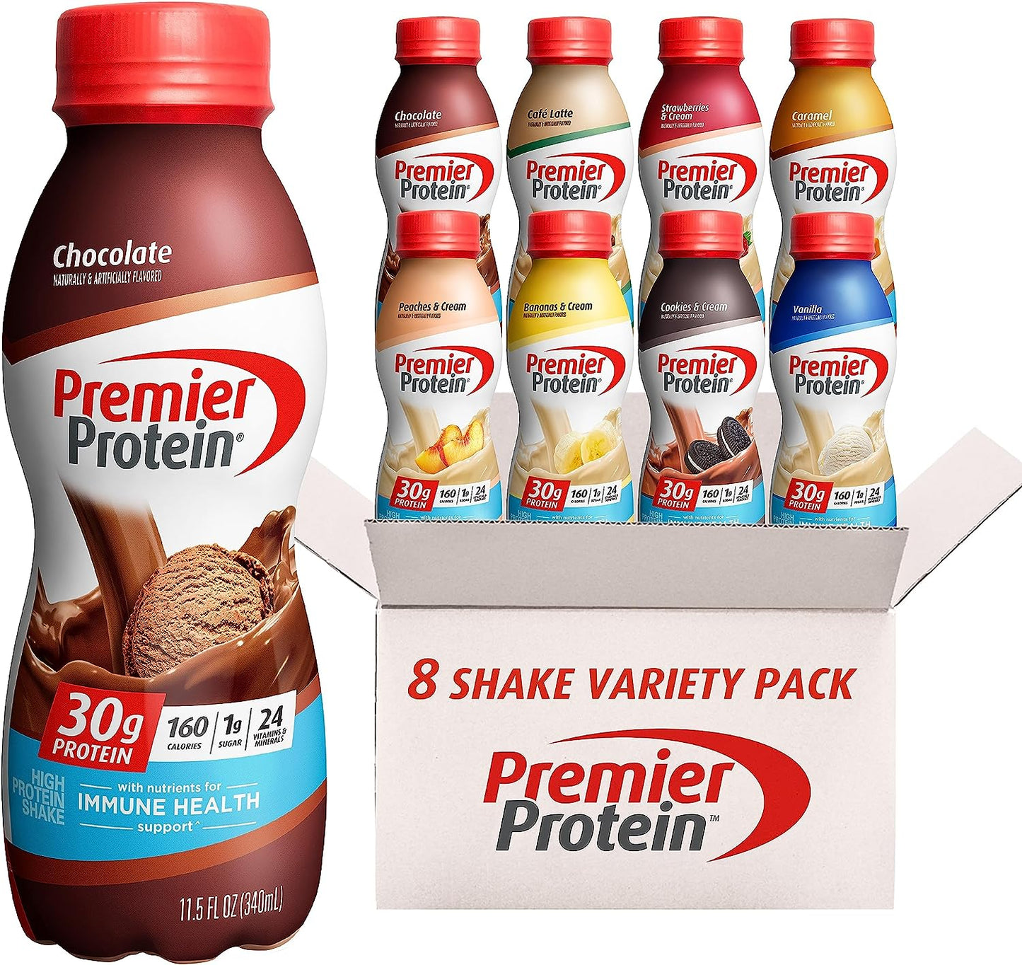 Immunity Booster 8-Flavor Protein Shake Pack