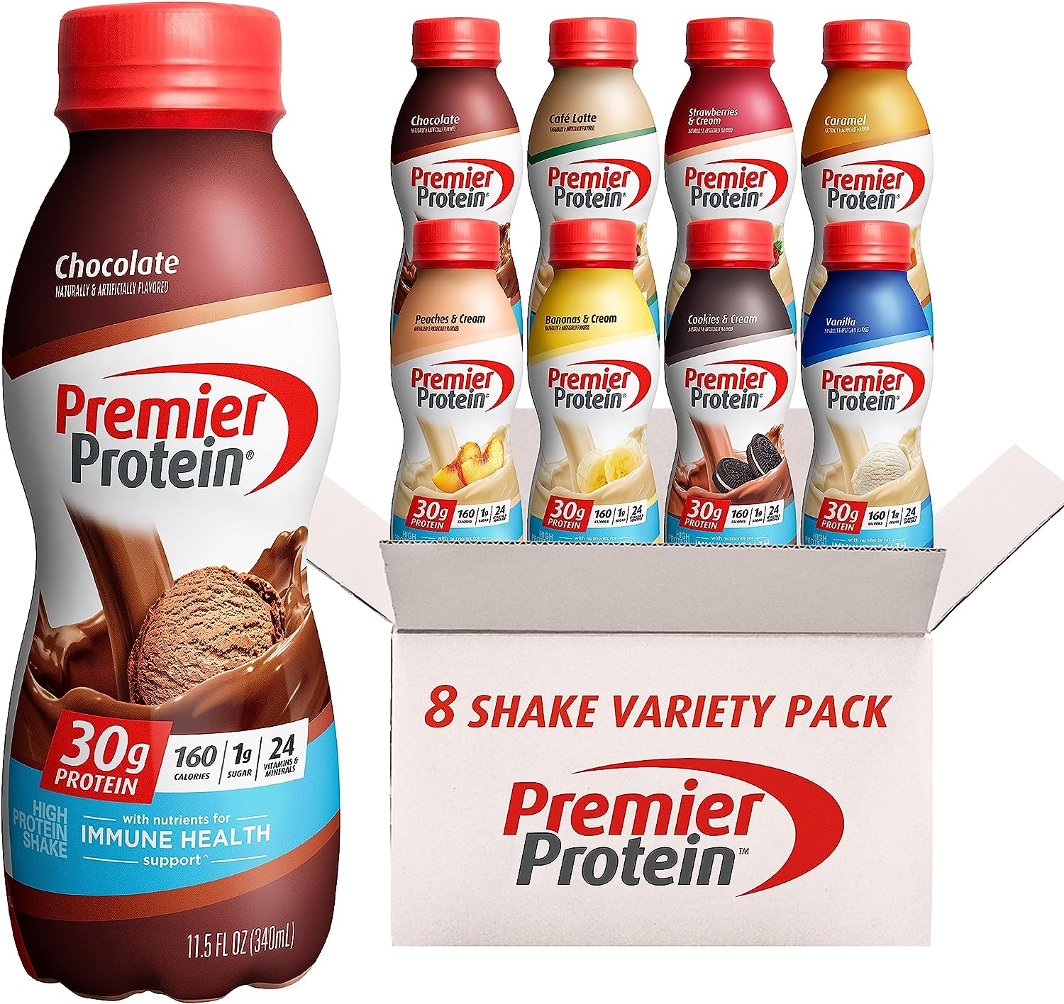 Immunity Booster 8-Flavor Protein Shake Pack