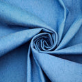 Sky Blue Denim Fabric by the Yard 5 Yard Roll - Lightweight Stretch