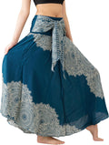 Long Maxi Boho Skirts for Women with Floral Print Style