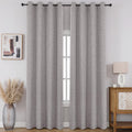 100% Blackout Window Curtains 54 in Long 2 Panels Set - Room Darkening