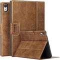 Antbox Case for iPad 11th A16 / 10th Gen 10.9in - Tan Vegan Leather