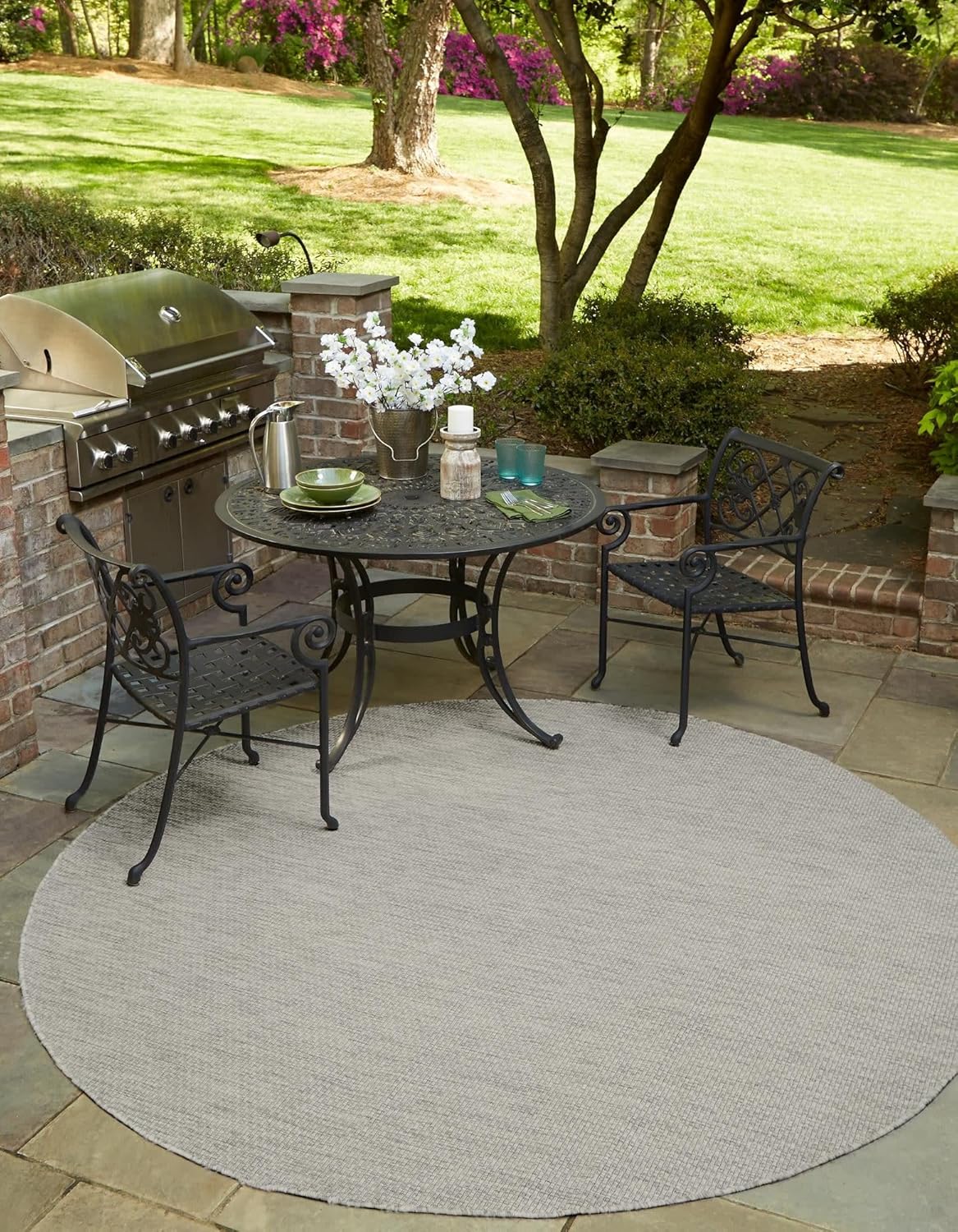 Unique Loom Casual Transitional Solid Heathered Area Rug Review