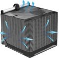 Air Conditioner Covers for Outside Full Mesh with Waterproof Top