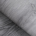 FunStick 24x200 in Thick Grey Wood Contact Paper - Peel & Stick