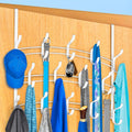 Over Door Hooks Rack 28 Hook Over Door Hanger - Organized Storage