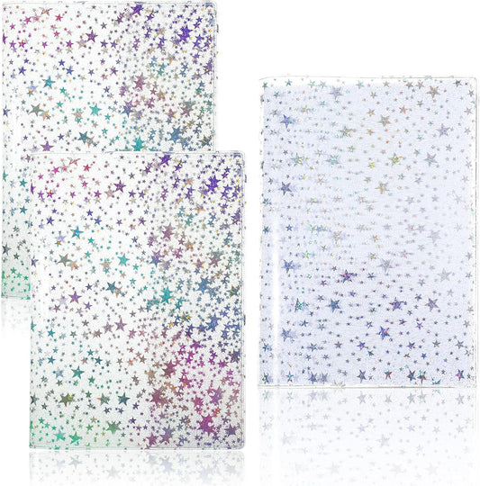 Feifeiya Glitter Star B6 Planner Covers - Protect & Shine