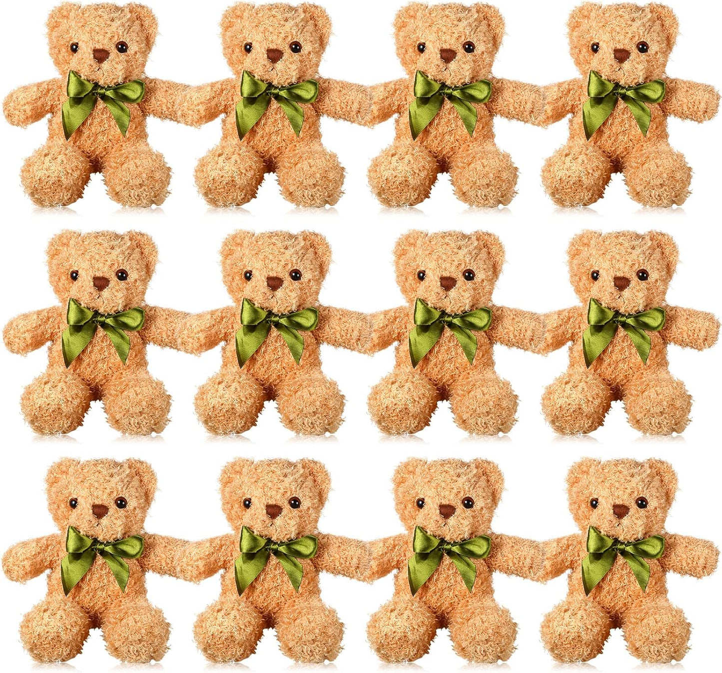 HyDren 12 Pack Bear Stuffed Animals for Baby Showers & Gifts