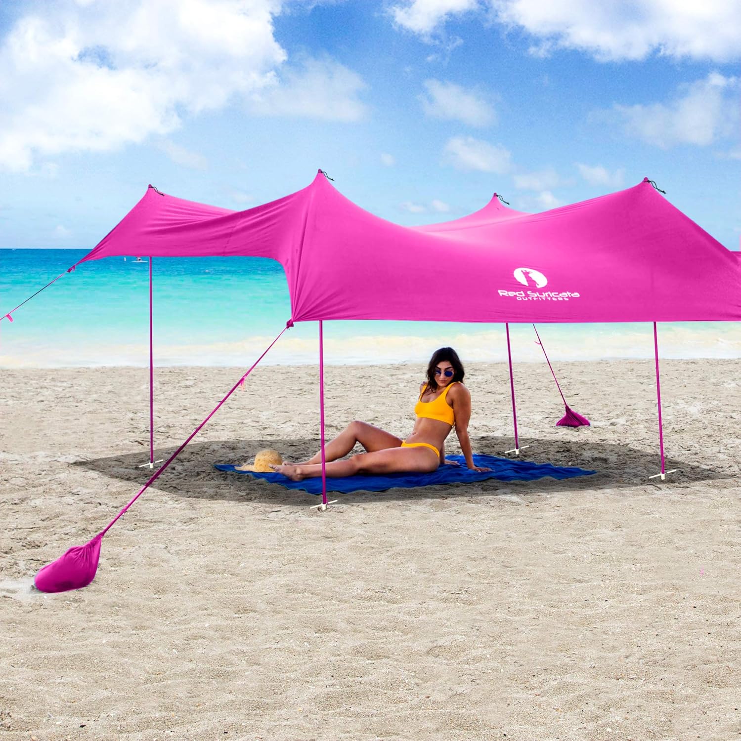 UPF50 Beach Tent: Portable Sun Protection