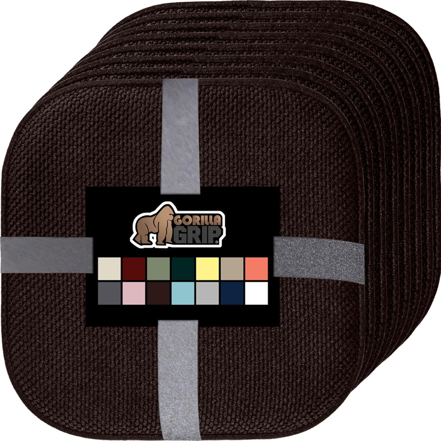 GORILLA GRIP Chair Cushions Set of 8 for Ultimate Comfort