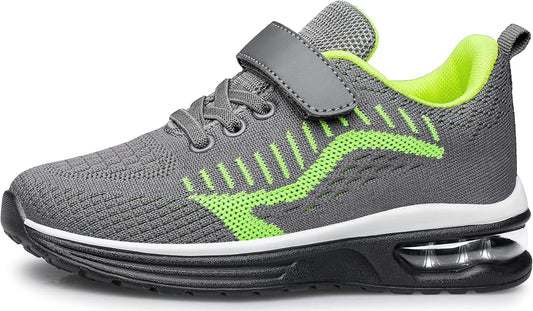 Anlarach Kids Athletic Running Shoes with Air Cushion Design