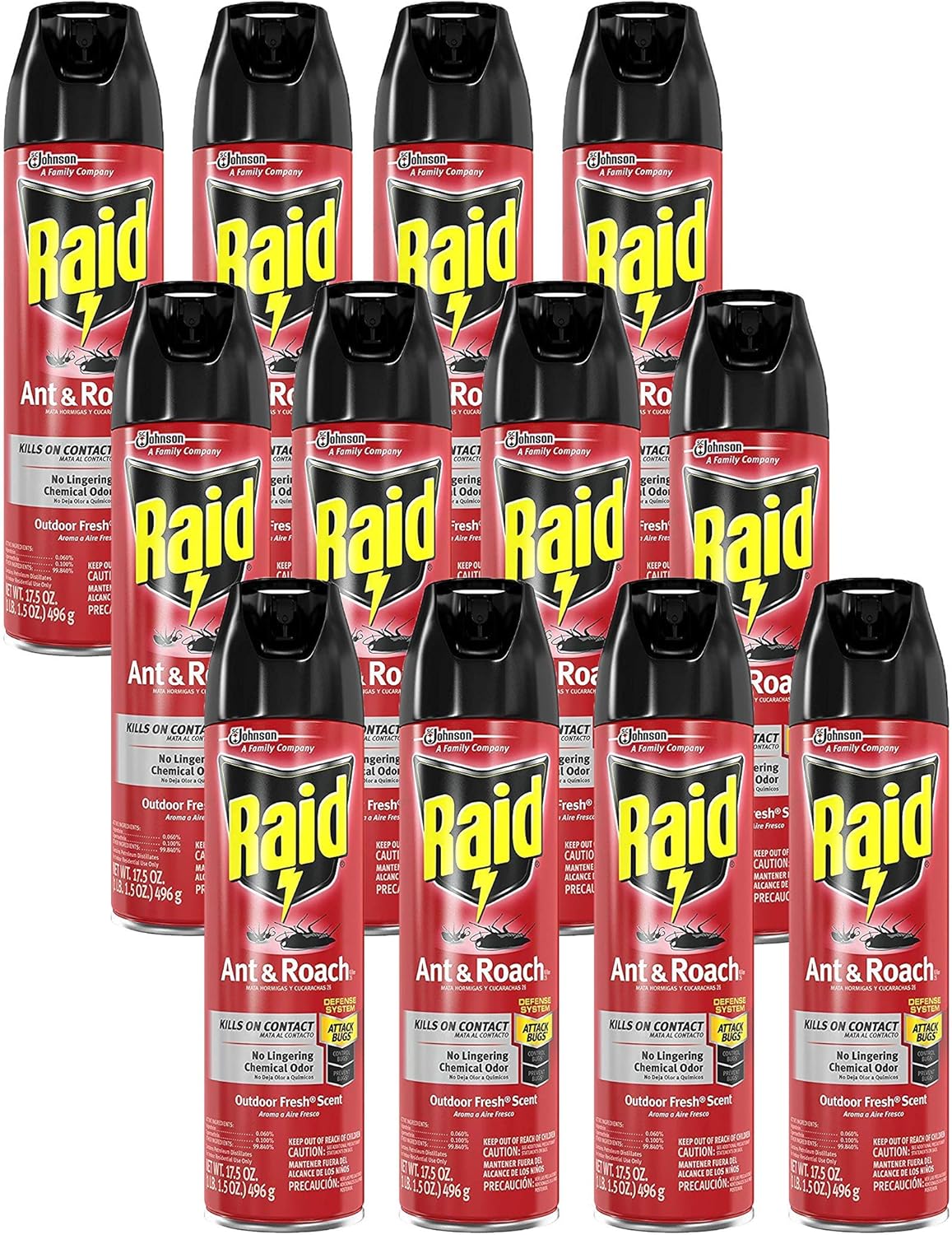 Raid Ant & Roach Killer Defense System for Effective Pest Control