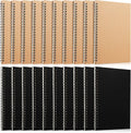 A5 Spiral Notebook 20 Pack - Durable College Ruled Notebooks