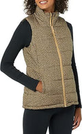 Women's Mid-Weight Puffer Vest - Water-Resistant Polyester