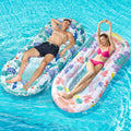 Pool Floats Lounger 2 Pack - Cooling Mesh Water Hammock for Adults