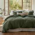 Muslin Cotton Duvet Cover King Size - Ultra-Soft, Breathable