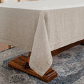 Linen Tablecloth 60x120 in Rectangular Linen Table Cover - Soft, Thick