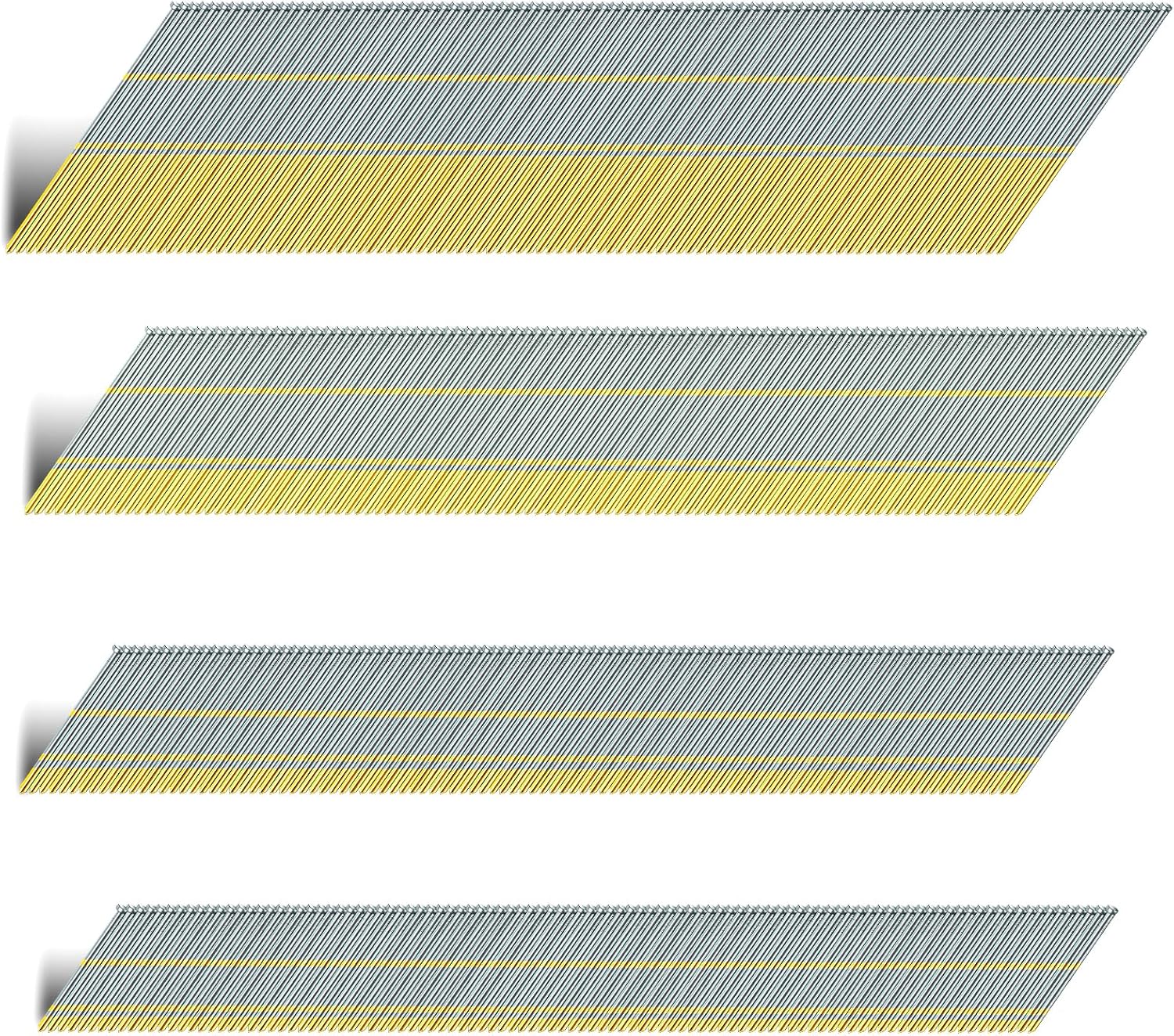 15 Gauge 34-Degree Angled Finish Nails for Various Projects