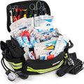 First Responder Fully-Stocked EMT/EMS Trauma Kit - Ready for Duty
