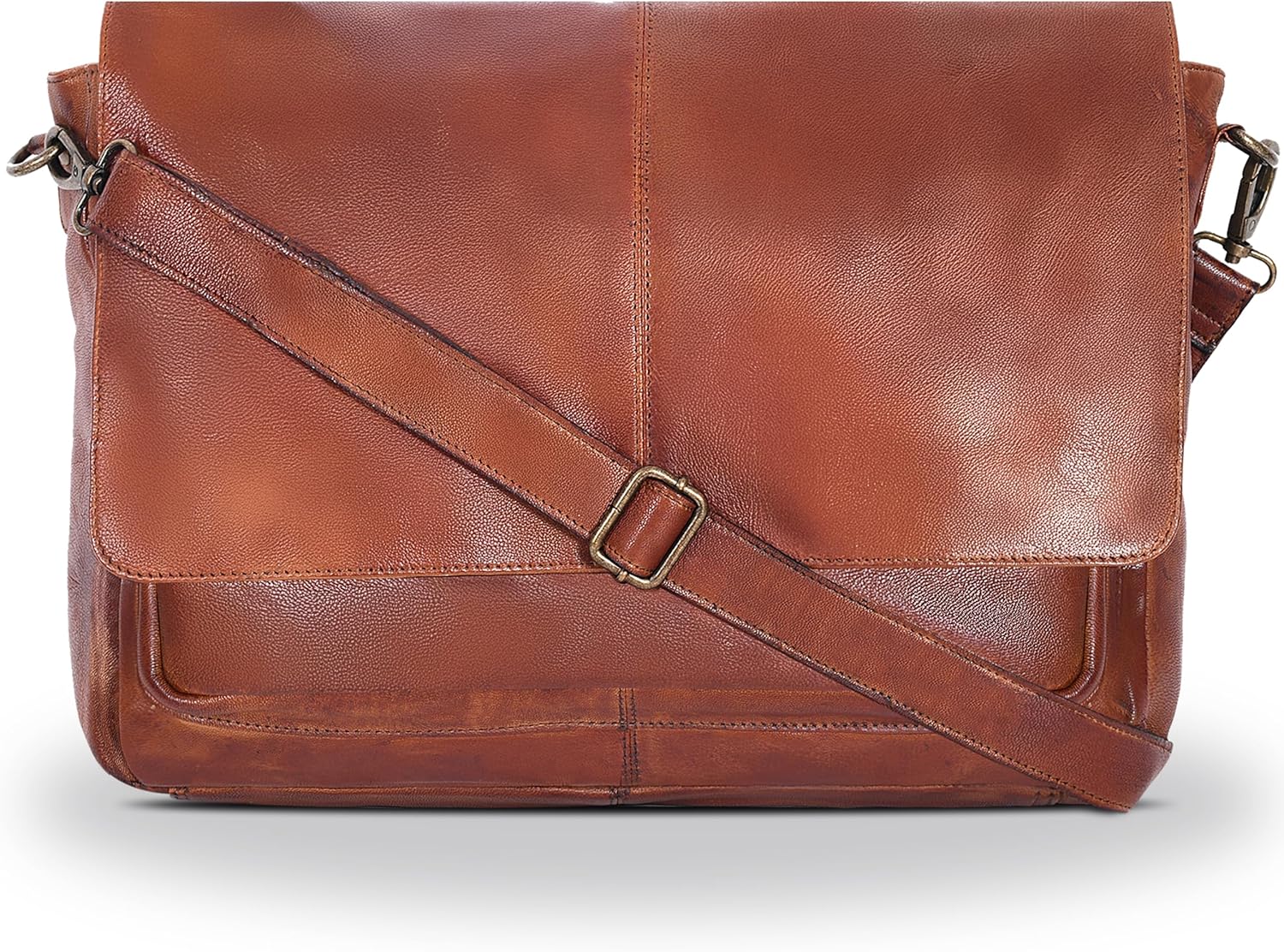Premium Handcrafted Leather Messenger Bag for All Occasions