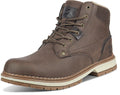 Men's Winter Snow Boots with Sherpa Fleece Lining - Sizes 8-14