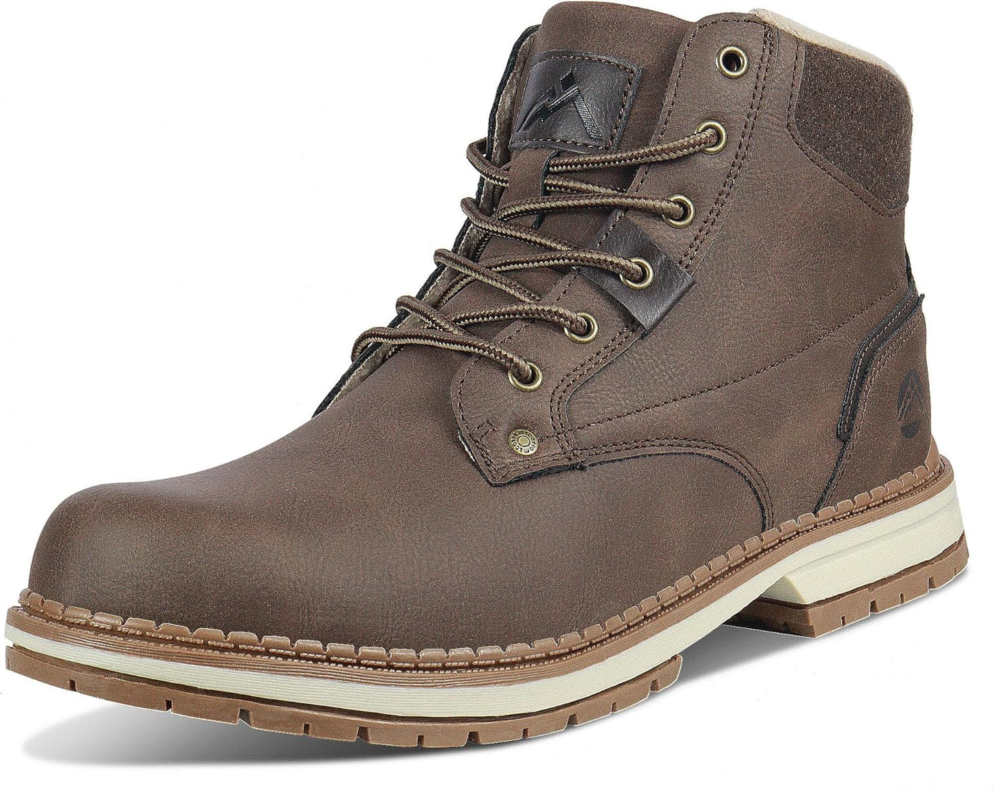CC-Los Men's Winter Snow Boots with Sherpa Fleece Comfort