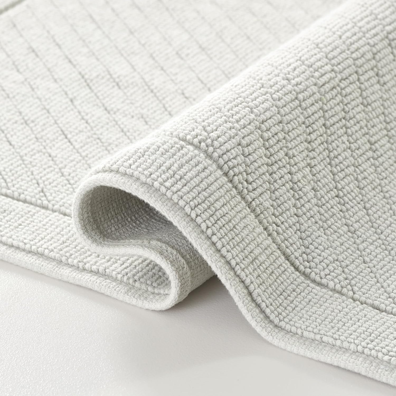 Stylish 2 Piece Cotton Bathroom Rug Set for Modern Decor