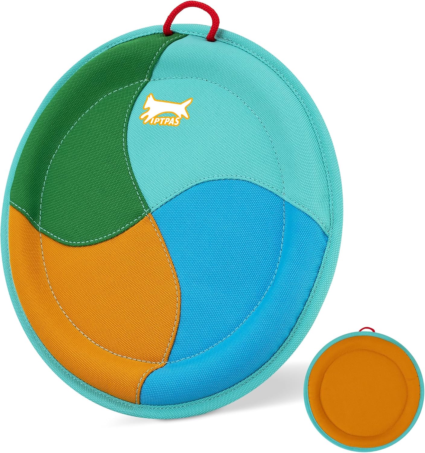 Durable Nylon Dog Flying Disc for Gentle Fetch