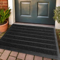 Extra Durable Door Mat - Dirt Trapping Outdoor Welcome Mat (36 in x 24