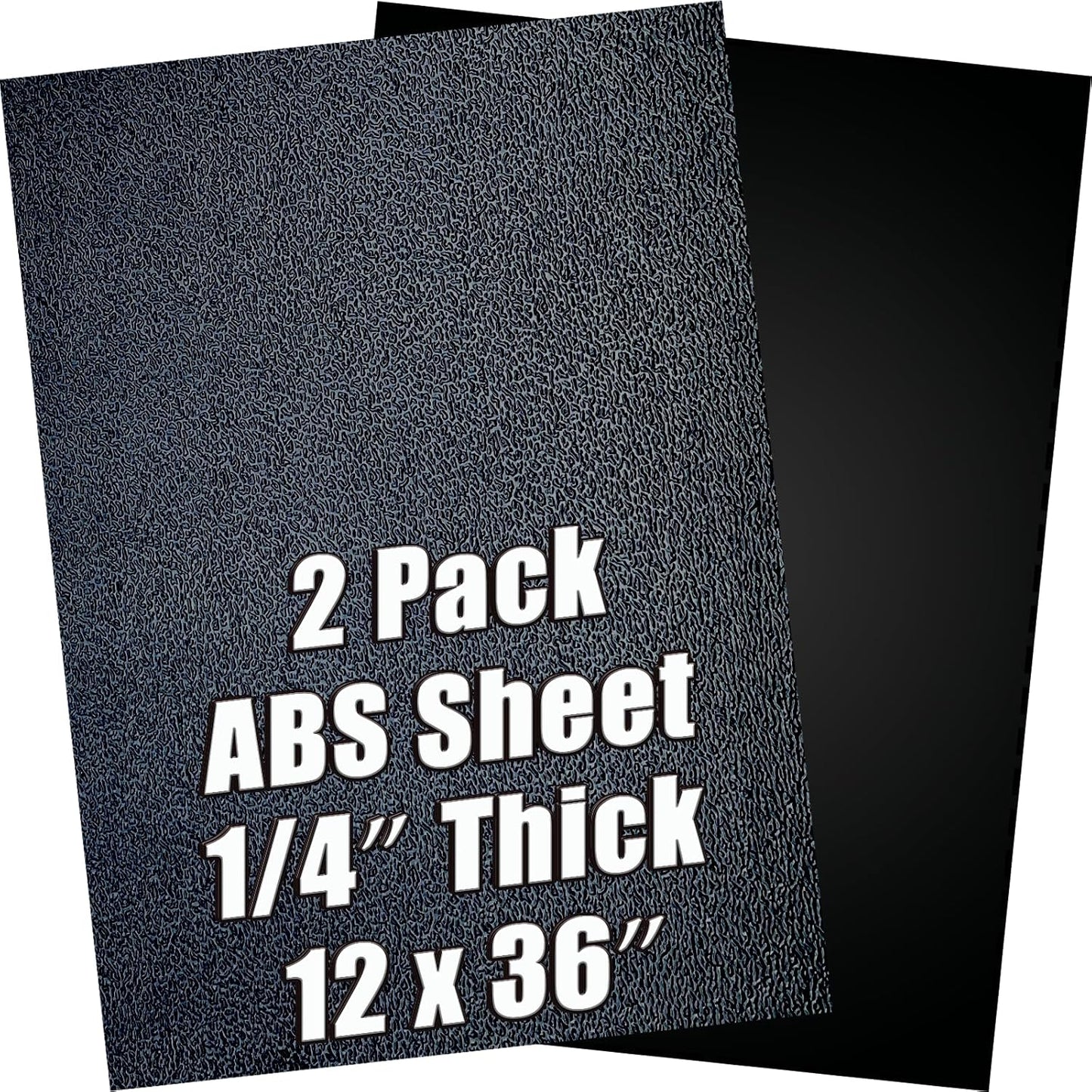 ABS Plastic Sheet 1/4 Inch Thick for DIY Projects and More