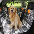 Waterproof Dog Car Seat Cover 54in x58in - Durable 600D Back Seat