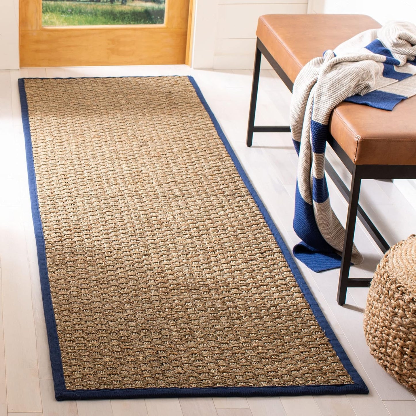 Safavieh Natural Fiber Runner Rug - Stylish Seagrass Design