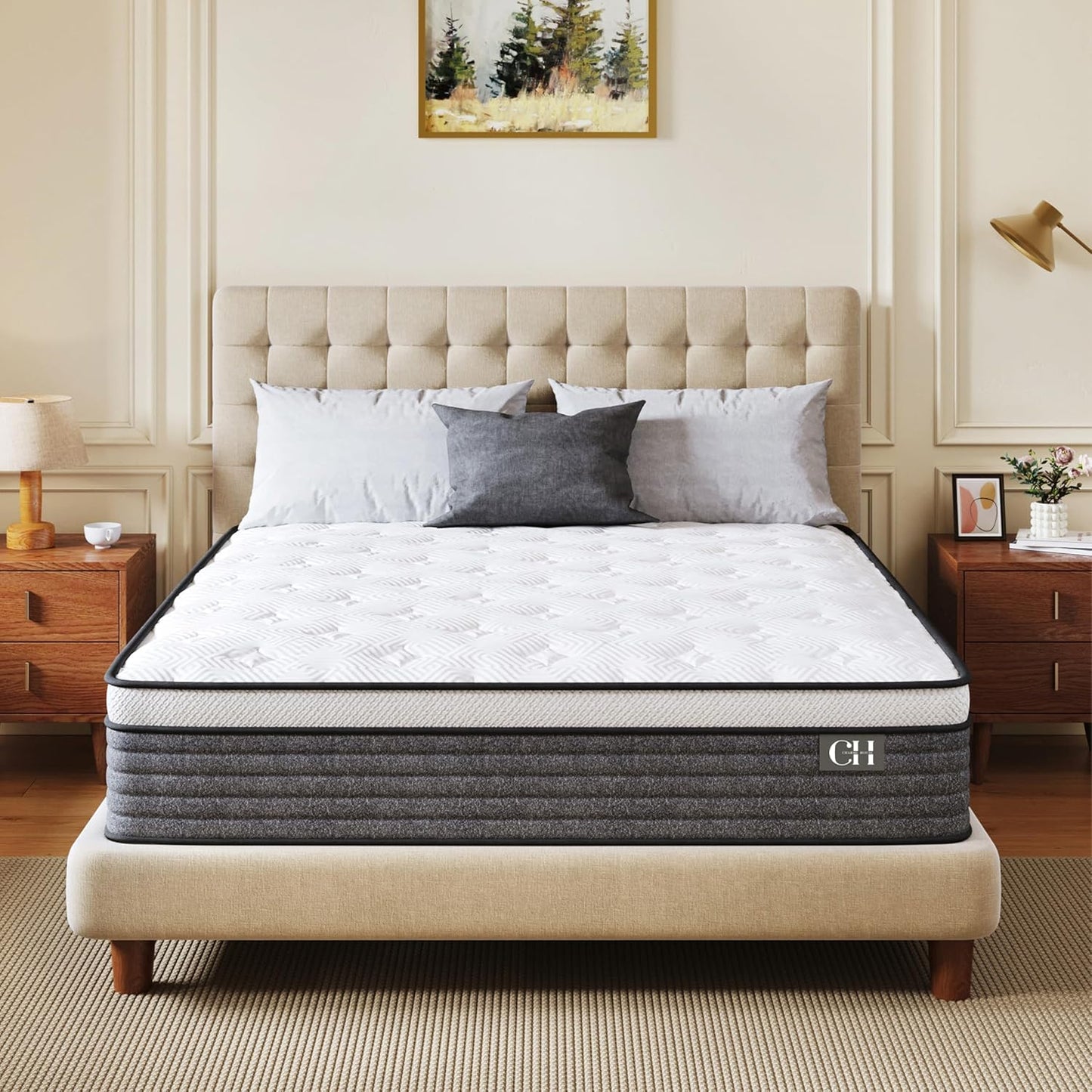 CH CHARME HOUSE King Size Mattress for Ultimate Comfort Sleep