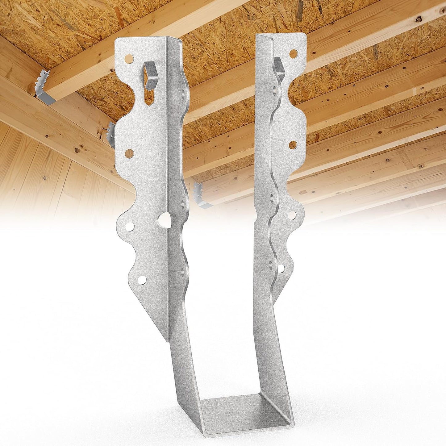 25 Pcs 2x8 Joist Hanger for Strong Wood Connections