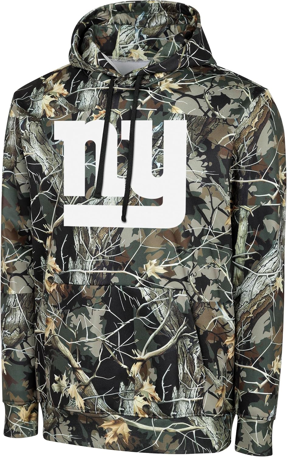 NFL Men's Official Sideline Hunter Camo Pullover Hoodie Sweatshirt