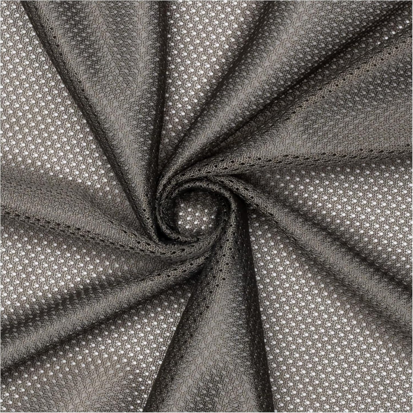 Pico Textiles Charcoal Polyester Micro Mesh Jersey Fabric 60in