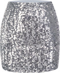 MANER Sequin Bodycon Mini Skirt - Sparkle Stretch Fit