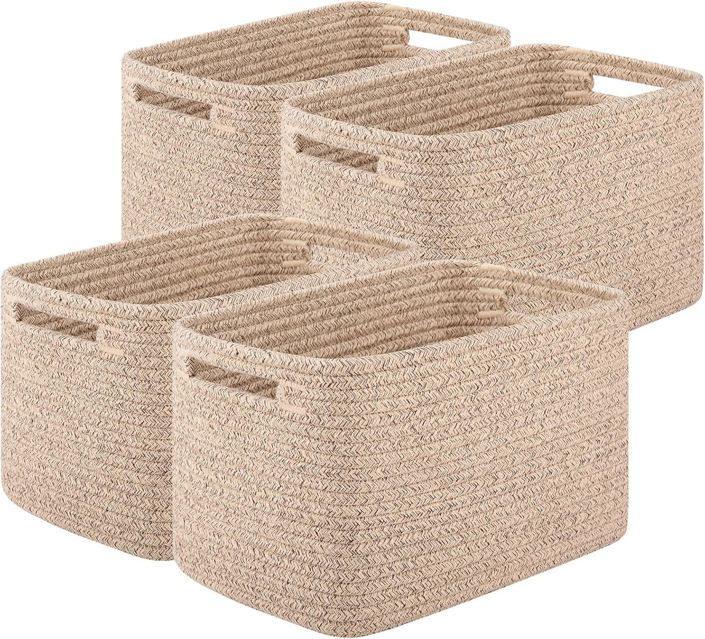 Storage Baskets for Organizing - Woven Decorative Baskets